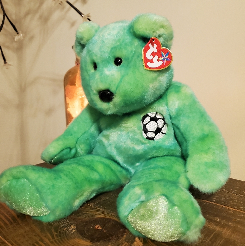 Retired TY "Kicks" Beanie Baby w/tag 1999 14 inch long